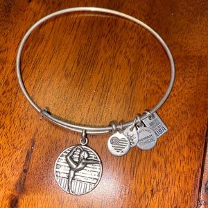 Silver Gymnastics Bracelet from Alex and Ani